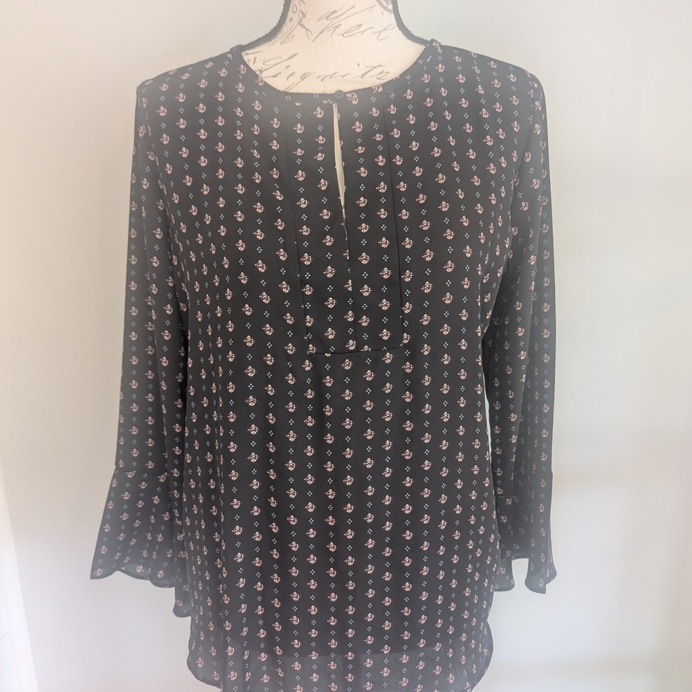 LOFT Long Sleeve Blouse Size small